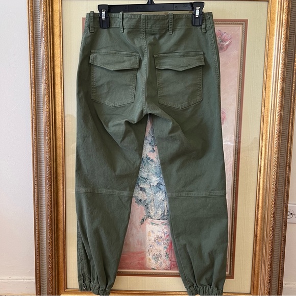 NWT nili lotan cropped military pant camo green size 2 - Picture 7 of 10